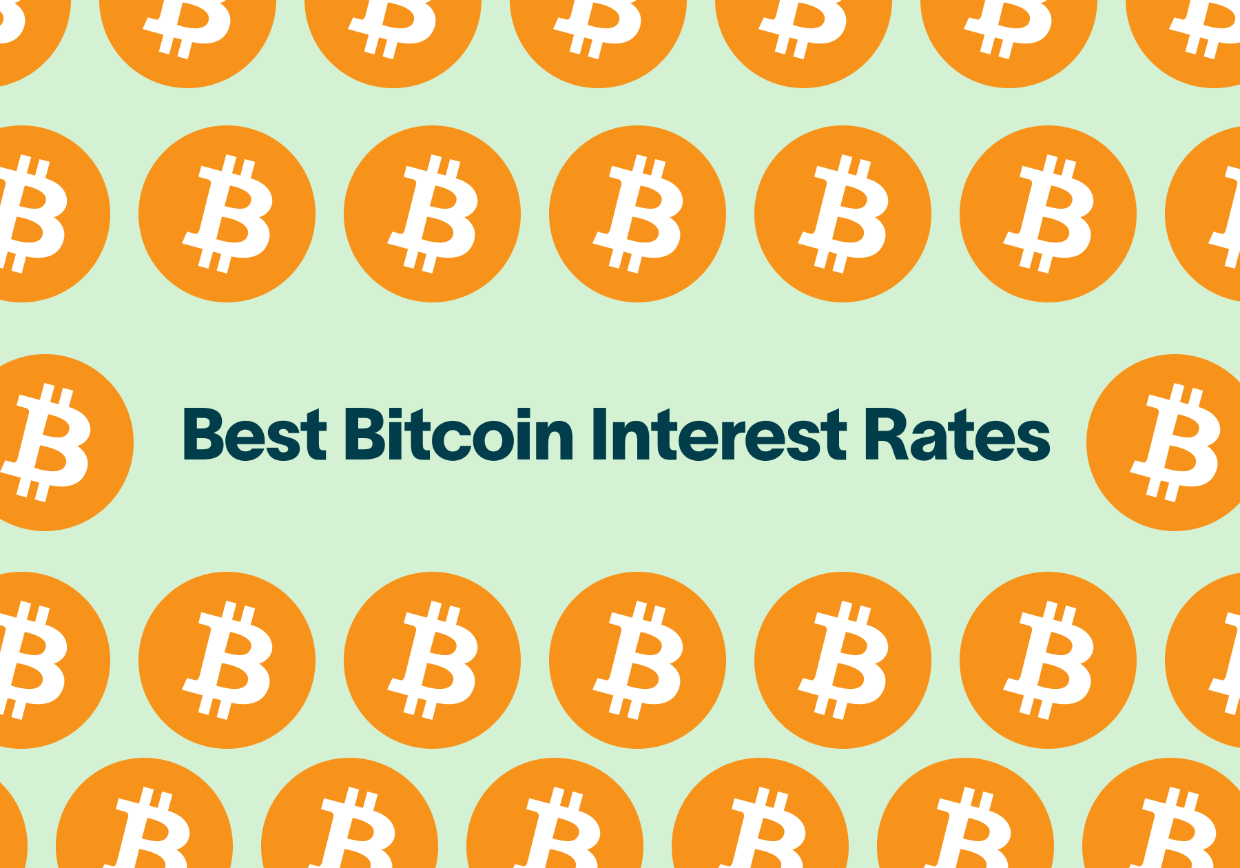 Best Bitcoin Interest Rates in 2024