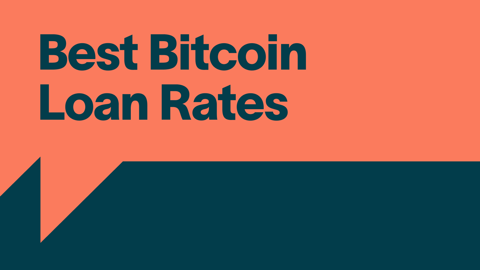 Best Bitcoin Loan Rates In 2023