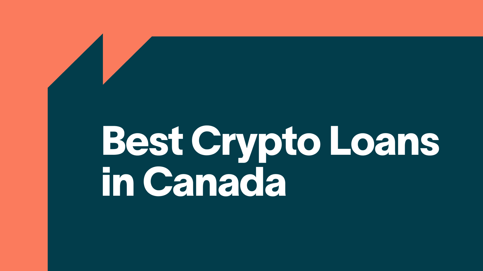 Best Crypto Loans  in Canada in 2023