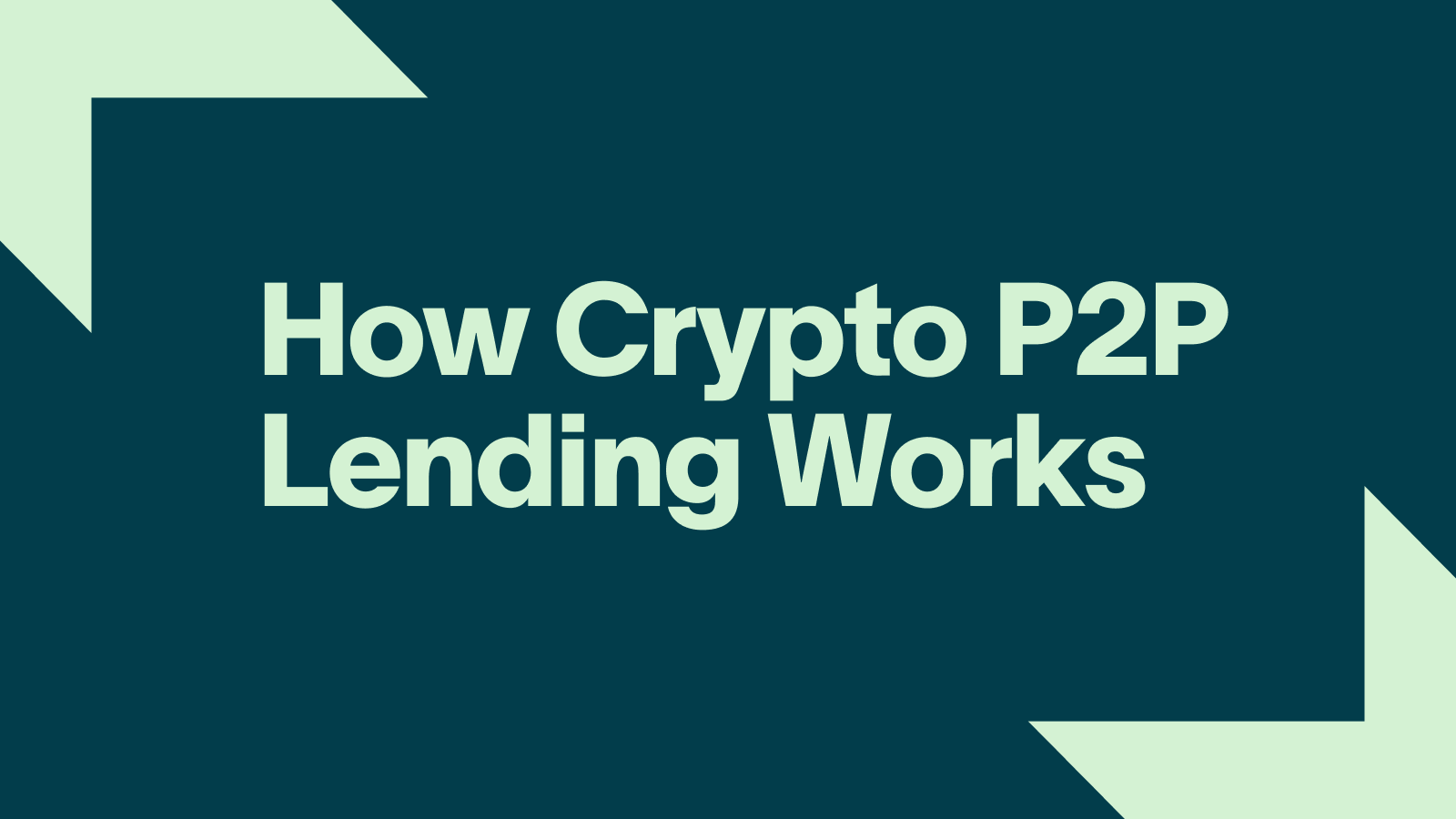 Unlocking Financial Empowerment: A Beginner's Guide to Using Crypto in Peer-to-Peer Lending and Borrowing